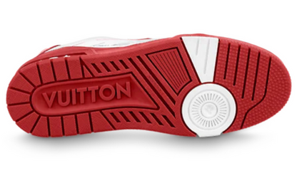 LOUIS VUITTON LV Trainers 'White with Red' 1AAGZO
