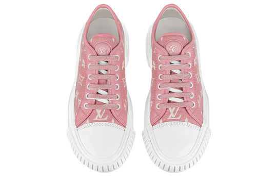 (WMNS) LOUIS VUITTON Squad Sneakers 'Pink Monogram' 1A9S0K