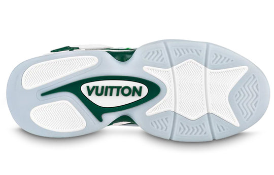 LOUIS VUITTON Trainer 2 Sneakers 'White Verdant Green' 1AARDA