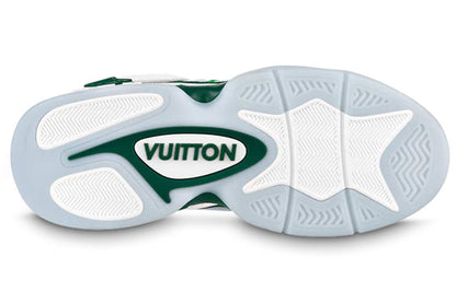 LOUIS VUITTON Trainer 2 Sneakers 'White Verdant Green' 1AARDA