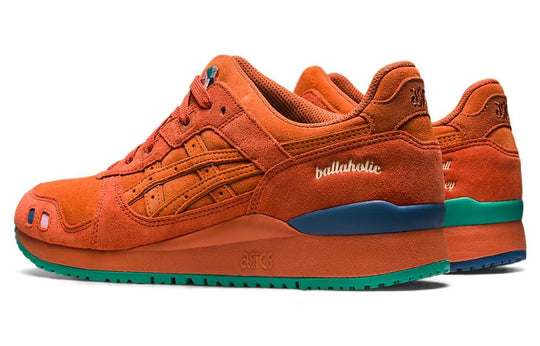 ASICS x Ballaholic Gel-Lyte III OG Sportswear Shoes 'Harvest Pumpkin Orange' 1201A941-800