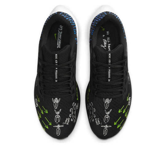 Nike x Joy Yamusangie Air Zoom Pegasus 38 'Running Thoughts - Black' DM3274-001