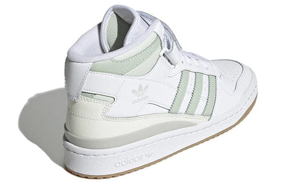 (WMNS) adidas Originals FORUM Mid 'White Linen Green' GX4578