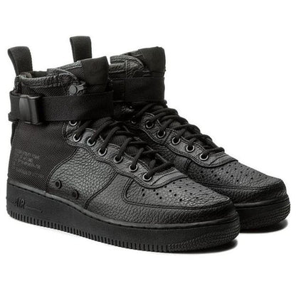 Nike SF Air Force 1 Mid 'Triple Black' 917753-005