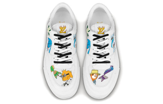 LOUIS VUITTON Ollie Sneakers 'White with Drawings' 1A8Q8