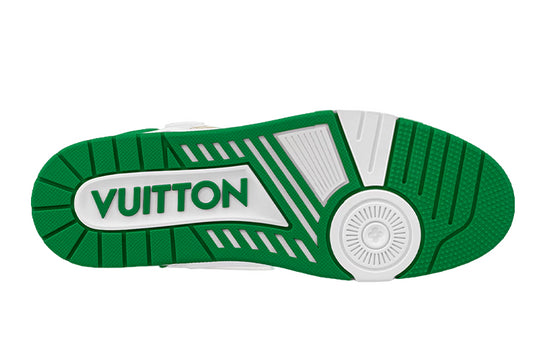 LOUIS VUITTON LV Trainer 'White Green' 1ABLY1