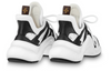 (WMNS) LOUIS VUITTON Archlight 1.0 Sneakers 'White Black with Hollow Monogram' 1AAM2W