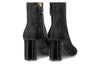 (WMNS) LOUIS VUITTON Silhouette 8cm Heeled Boots 'Black Monogram' 1ABP9G