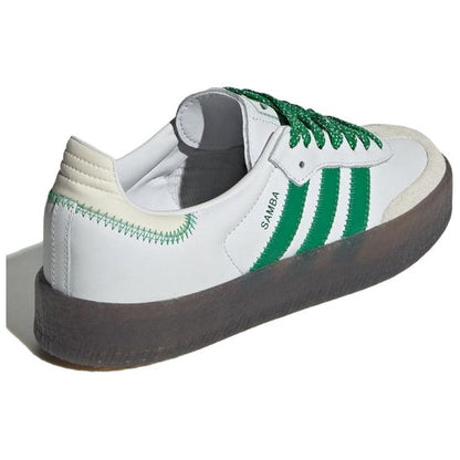 (WMNS) adidas Sambae 'Cloud White Green' IE9105