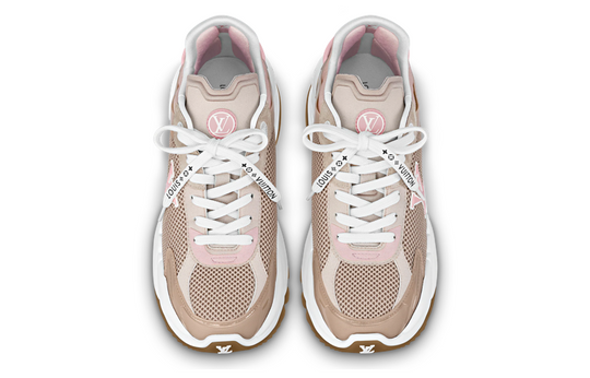 (WMNS) LOUIS VUITTON Run 55 Sneakers 'Tan Pink' 1ABVMW