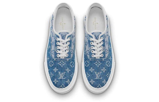 LOUIS VUITTON Trocadero Sneakers 'Denim Monogram' 1A5YUR