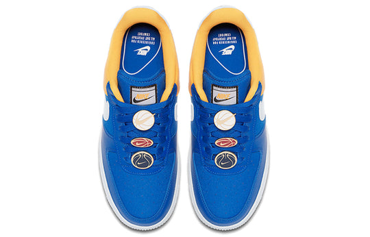 (WMNS) Nike Air Force 1 Low 'Blue Yellow' AA0287-401