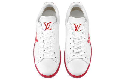 LOUIS VUITTON Luxembourg Samothrace Trainers 'White Red' 1A9FYM