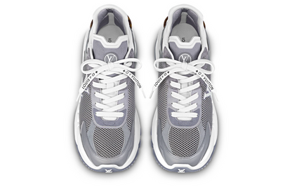 (WMNS) LOUIS VUITTON Run 55 Sneakers 'Grey Silver' 1ABVJ4