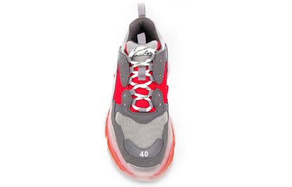 Balenciaga Triple S Sneaker 'Clear Sole - Grey Red' 541624W09ON1291
