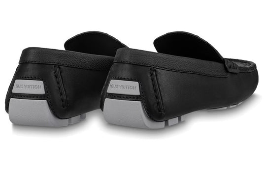 LOUIS VUITTON LV Monte Carlo Moccasins Shoes 'Black with Top Monogram' 1AASH8
