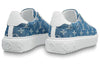 (WMNS) LOUIS VUITTON Time Out Sneakers Denim-Blue 1A7RB0