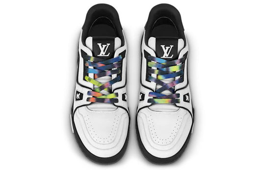 LOUIS VUITTON LV Trainers 'White Black' 1A9ADA