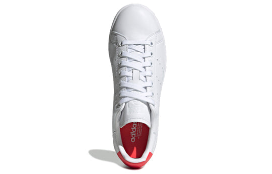 (WMNS) adidas originals STAN SMITH 'White Red' EE5853