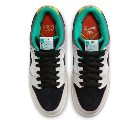 Nike x CSEF SB Dunk Low 'White Black' HJ4132-100
