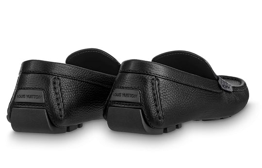 LOUIS VUITTON Monte Carlo Moccasin Shoes 'Black' 1A8V2E