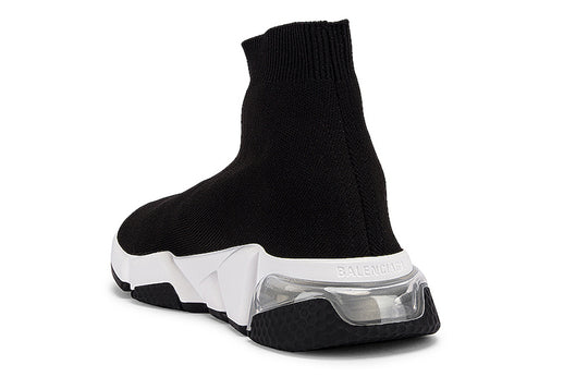(WMNS) Balenciaga Speed Sneaker 'Clear Sole - Black' 607543W2DB61010