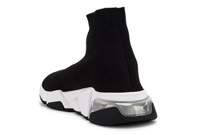 (WMNS) Balenciaga Speed Sneaker 'Clear Sole - Black' 607543W2DB61010