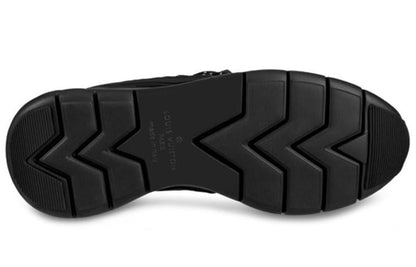 LOUIS VUITTON Fastlane Sneakers 'Black Monogram Denim' 1A5B8O