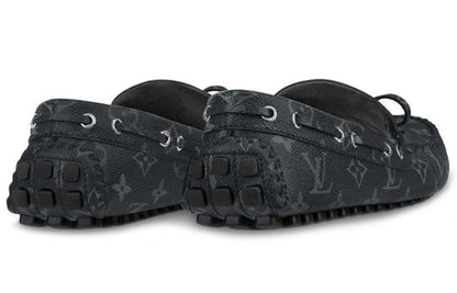 LOUIS VUITTON Arizona Moccasin Loafers 'Black' 1A441H