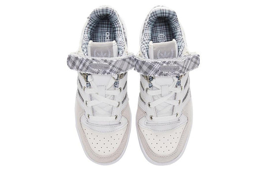 (WMNS) adidas Forum Low 'Crystal White Plaid' FZ5627