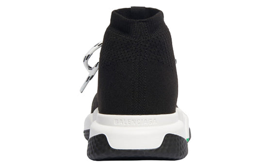 Balenciaga Speed Lace Up Trainer 'Black Neon Green' 587289W17041073