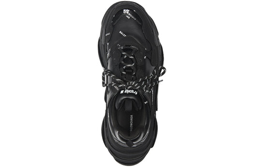 Balenciaga Triple S Sneaker 'Allover Logo - Black' 536737W2FA11090
