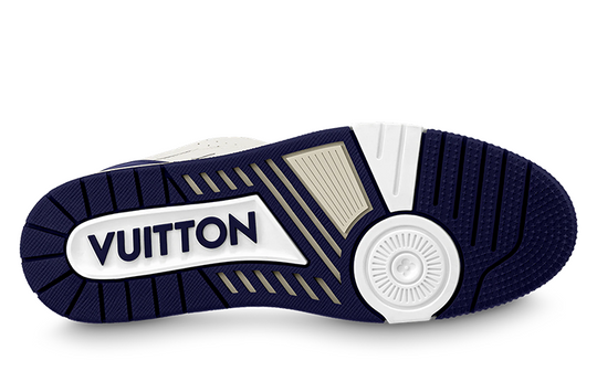 LOUIS VUITTON LV Trainer Sneakers 'White Navy' 1ABNIH