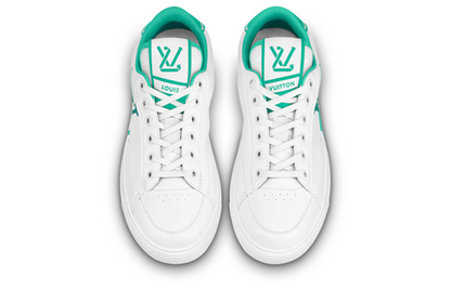 (WMNS) LOUIS VUITTON Charlie Sneakers 'White Teal' 1AAVZ6
