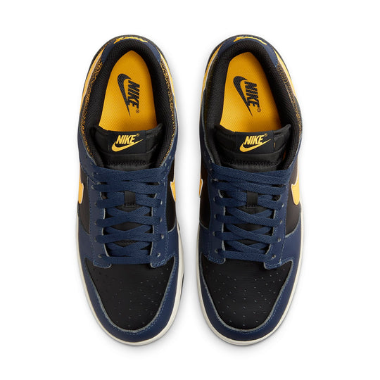 Nike Dunk Low Vintage 'Midnight Navy Tour Yellow' FZ4014-010