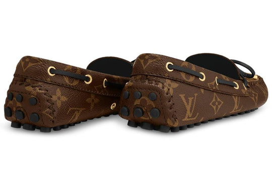 (WMNS) LOUIS VUITTON Gloria Flat Loafers 'Brown Monogram' 1A65IV