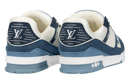 LOUIS VUITTON LV Trainer Sneakers 'Blue Beige' 1ABNKD