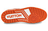 LOUIS VUITTON LV Trainers 'White Minimonogram Orange' 1ABOJY