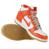 (WMNS) Nike Dunk High 'Team Orange Gum' 325203-100