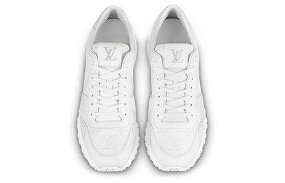 LOUIS VUITTON Run Away Sneakers 'White Monogram and EPI' 1A9ZK6