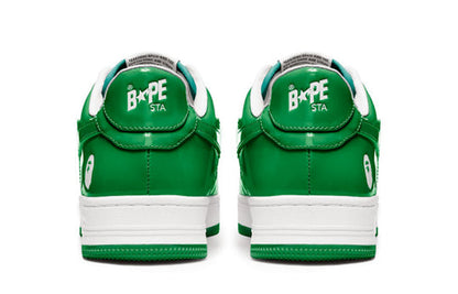 A BATHING APE Bape Sta Low 'Green White' 1H70-191-001-WG