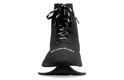 Balenciaga Speed 2.0 Lace-Up Sneaker 'Black White' 617258W2DB21015