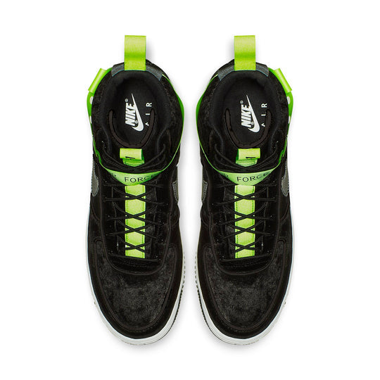 Nike x Magic Stick Air Force 1 High 'Black Velour' 573967-003