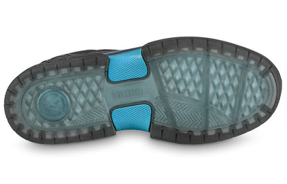 LOUIS VUITTON A View Sneakers 'Black Monogram with Blue' 1A9J6T
