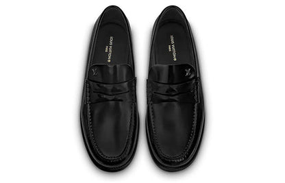 LOUIS VUITTON Louis Loafers 'Patent Black' 1AAMWL