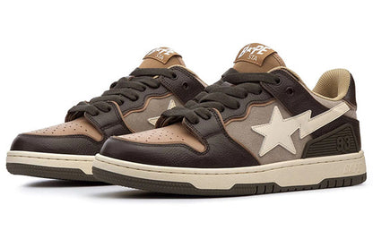 A BATHING APE Sk8 Sta 'Dark Brown Beige' 1I70-191-004-RB