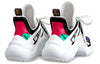 (WMNS) LOUIS VUITTON Archlight Calfskin Printing Sneakers White 1A58BA