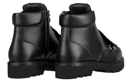 LOUIS VUITTON x Nigo Oberkampf Ankle Boots 'Black' 1A9ICR