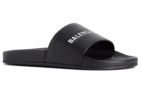 Balenciaga Classic Logo Slide 'Black' 530501WAL001006