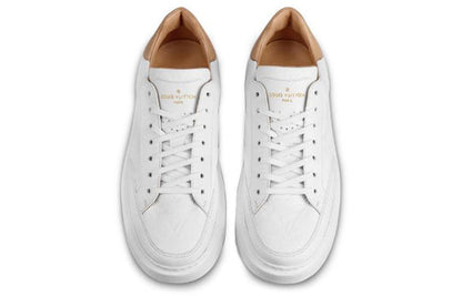 LOUIS VUITTON Beverly Hills Sneakers 'White Monogram with Caramel Top' 1A7WG6